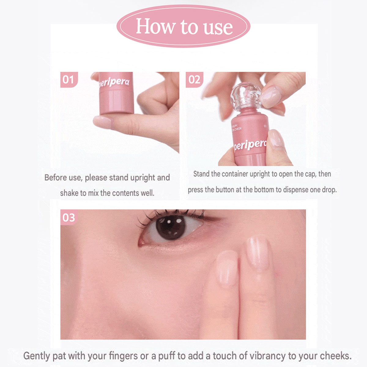 PERIPERA SYRUPY TOK CHEEK, Tex - Luxury Skincare Products reseña y precio