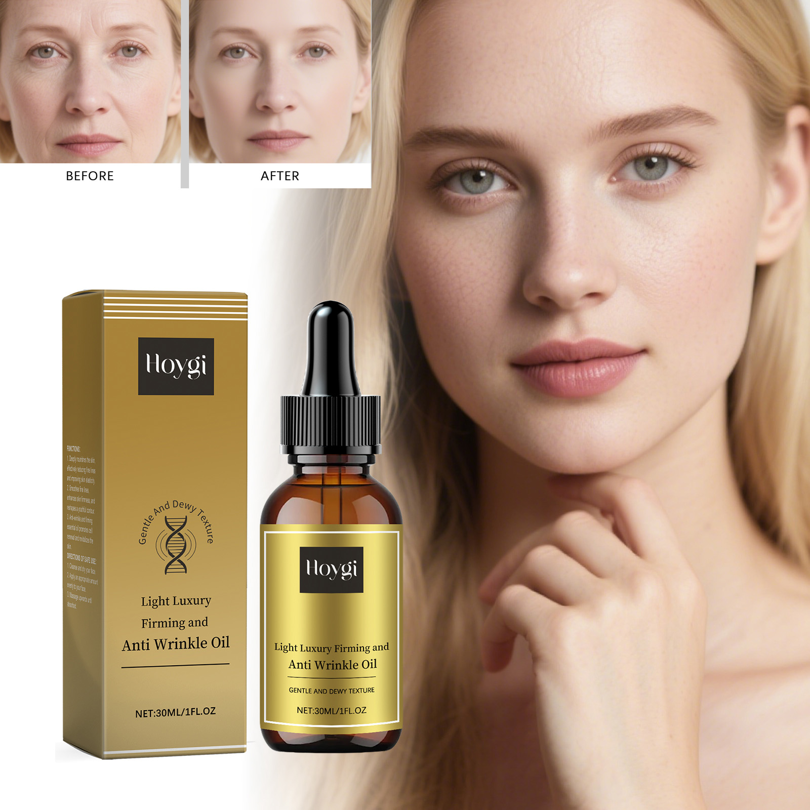 Aceite reafirmante para el cui - Luxury Skincare Products reseña y precio