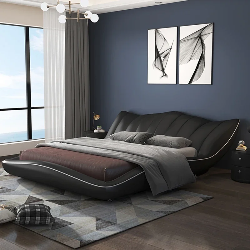 Cama doble de diseño Sun Black - Luxury Skincare Europe reseña y precio