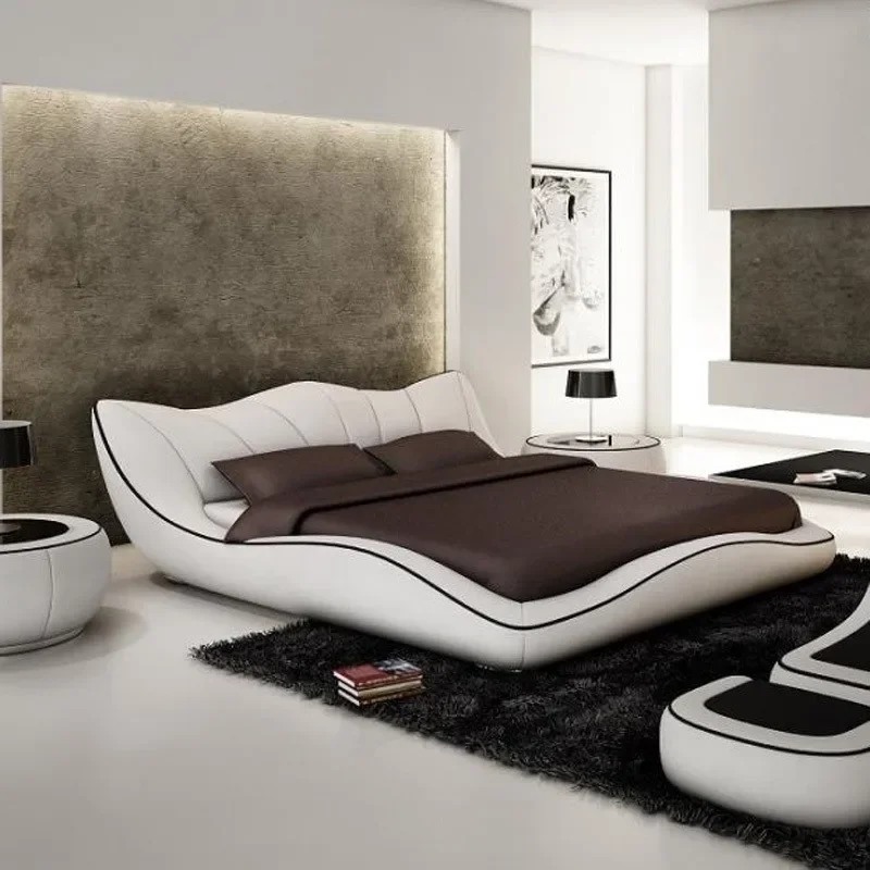 Cama doble de diseño Sun Black - Luxury Skincare Europe reseña y precio