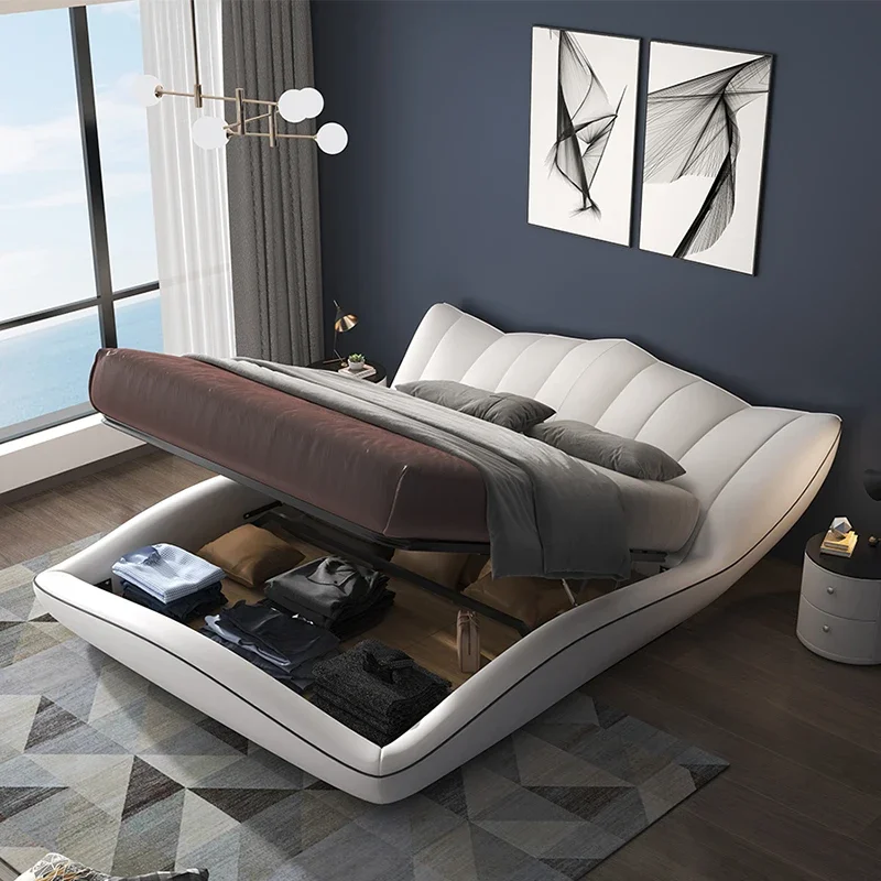 Cama doble de diseño Sun Black - Luxury Skincare Europe reseña y precio